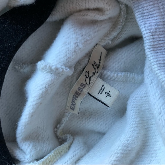 Express One Eleven Mock Neck Sweatshirt Dress - Size Small - Picture 7 of 10